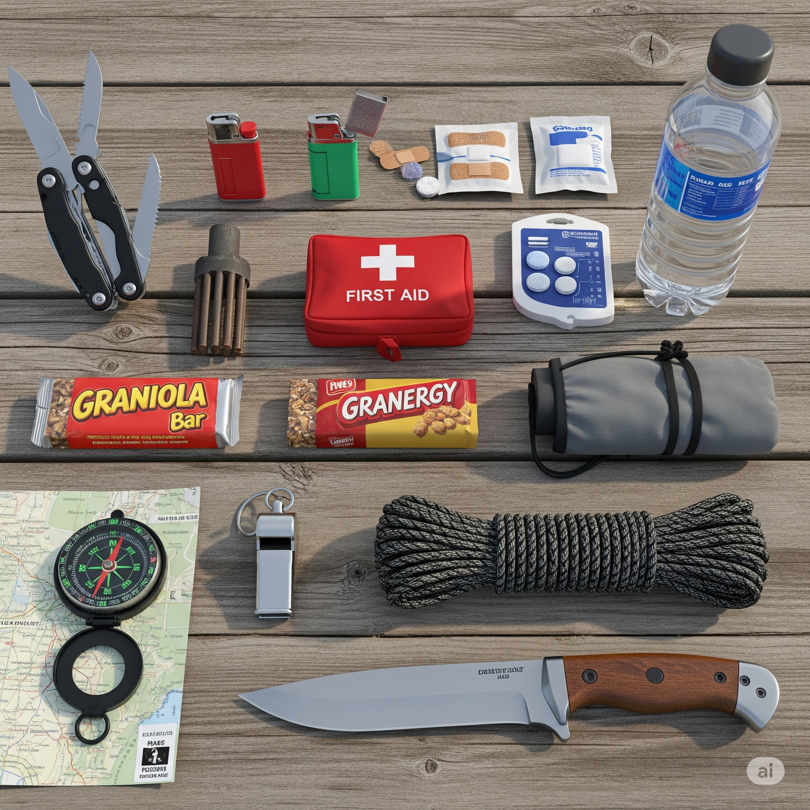 10 Itens Essenciais para um Kit de Sobrevivência Completo