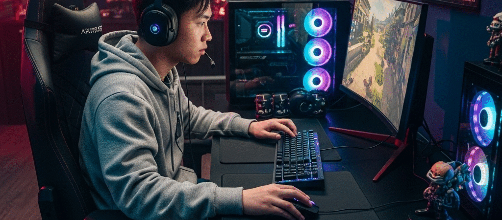 PC Gamer ITX Arena: Potência Compacta para Seus Jogos!