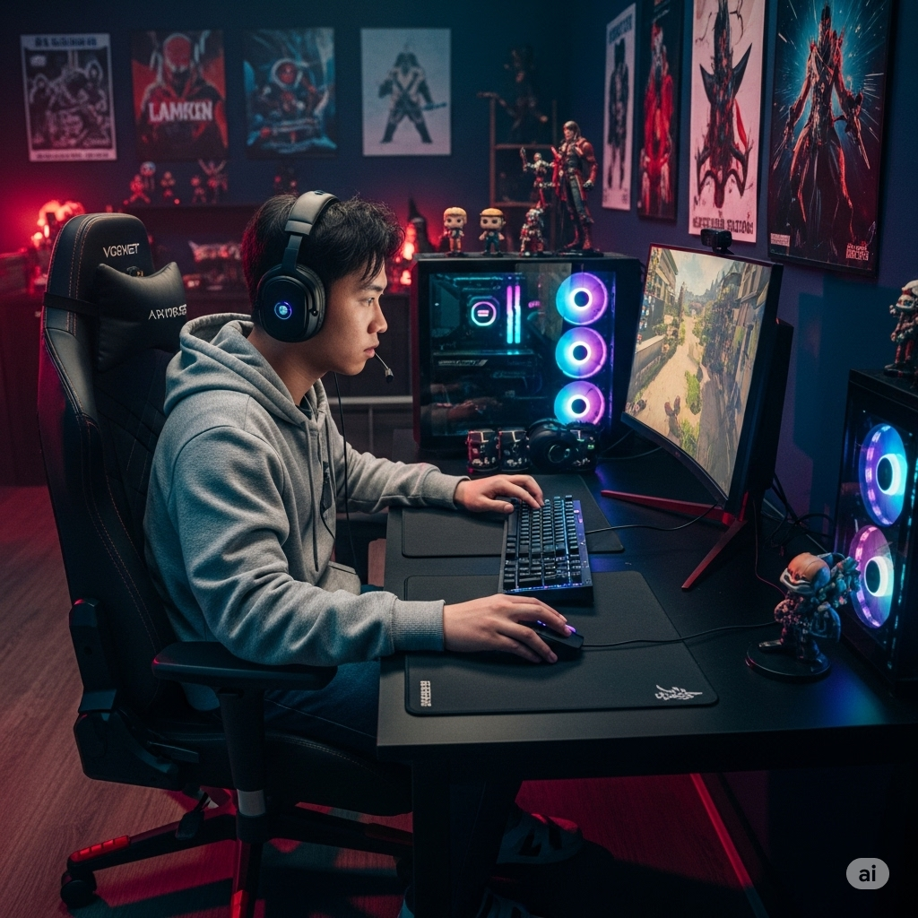 PC Gamer ITX Arena: Potência Compacta para Seus Jogos!